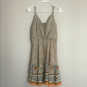 Floral Print Summer Dress